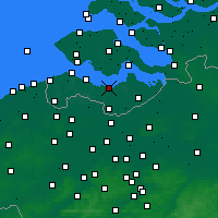 Nearby Forecast Locations - Terneuzen - Kaart