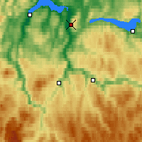 Nearby Forecast Locations - Vassfjellet - Kaart