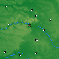 Nearby Forecast Locations - Épernay - Kaart