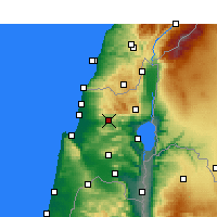 Nearby Forecast Locations - Karmiël - Kaart