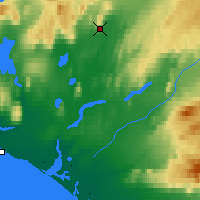 Nearby Forecast Locations - Geysir - Kaart