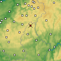 Nearby Forecast Locations - Troisvierges - Kaart