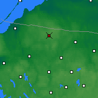 Nearby Forecast Locations - Sągnity - Kaart