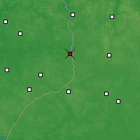 Nearby Forecast Locations - Siemianówka - Kaart