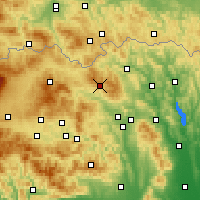 Nearby Forecast Locations - Olejníkov - Kaart