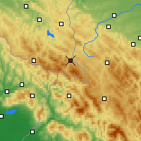 Nearby Forecast Locations - Stuposiany - Kaart