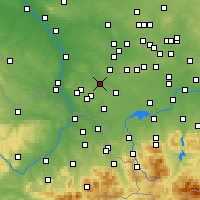 Nearby Forecast Locations - Rybnik - Kaart