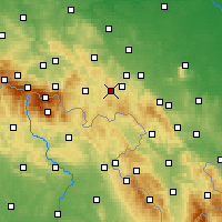 Nearby Forecast Locations - Boguszów-Gorce - Kaart