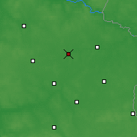 Nearby Forecast Locations - Międzyrzec Podlaski - Kaart