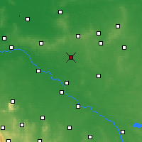 Nearby Forecast Locations - Oleśnica - Kaart