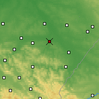Nearby Forecast Locations - Przeworsk - Kaart
