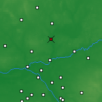 Nearby Forecast Locations - Pułtusk - Kaart
