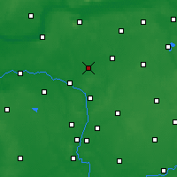 Nearby Forecast Locations - Rogoźno - Kaart