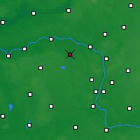 Nearby Forecast Locations - Szamotuły - Kaart