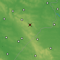 Nearby Forecast Locations - Tomaszów Lubelski - Kaart