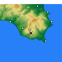 Nearby Forecast Locations - Modica - Kaart