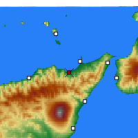 Nearby Forecast Locations - Tonnarella - Kaart