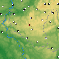 Nearby Forecast Locations - Libramont-Chevigny - Kaart