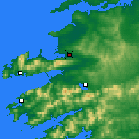 Nearby Forecast Locations - Tralee - Kaart