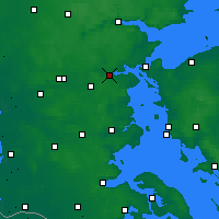 Nearby Forecast Locations - Kolding - Kaart