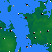 Nearby Forecast Locations - Kalundborg - Kaart
