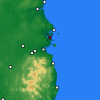 Nearby Forecast Locations - Malahide - Kaart