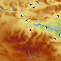 Nearby Forecast Locations - Nájera - Kaart