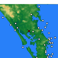 Nearby Forecast Locations - Paparoa - Kaart