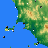 Nearby Forecast Locations - Follonica - Kaart