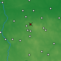Nearby Forecast Locations - Zgierz - Kaart