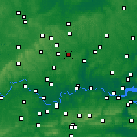 Nearby Forecast Locations - Hatfield - Kaart