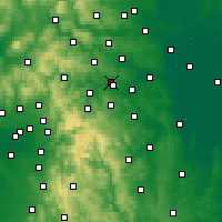 Nearby Forecast Locations - Batley - Kaart