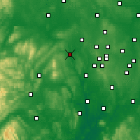 Nearby Forecast Locations - Bridgnorth - Kaart