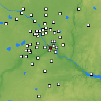 Nearby Forecast Locations - Mendota Heights - Kaart