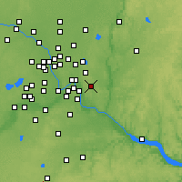 Nearby Forecast Locations - Woodbury - Kaart