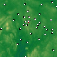 Nearby Forecast Locations - Oldbury - Kaart