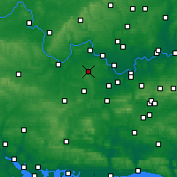 Nearby Forecast Locations - Bracknell - Kaart