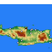 Nearby Forecast Locations - Malevizi - Kaart