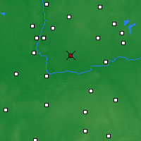 Nearby Forecast Locations - Środa Wielkopolska - Kaart