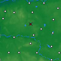 Nearby Forecast Locations - Świebodzin - Kaart