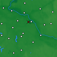 Nearby Forecast Locations - Aleksandrów Kujawski - Kaart