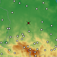 Nearby Forecast Locations - Bolesławiec - Kaart
