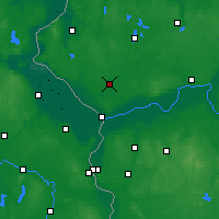 Nearby Forecast Locations - Dębno - Kaart