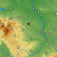 Nearby Forecast Locations - Głubczyce - Kaart