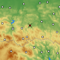 Nearby Forecast Locations - Gorlice - Kaart