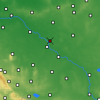Nearby Forecast Locations - Jelcz-Laskowice - Kaart