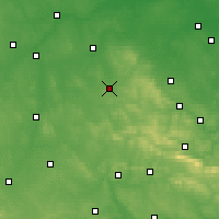 Nearby Forecast Locations - Końskie - Kaart