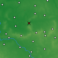 Nearby Forecast Locations - Milicz - Kaart