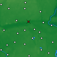 Nearby Forecast Locations - Nakło nad Notecią - Kaart