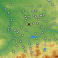 Nearby Forecast Locations - Orzesze - Kaart